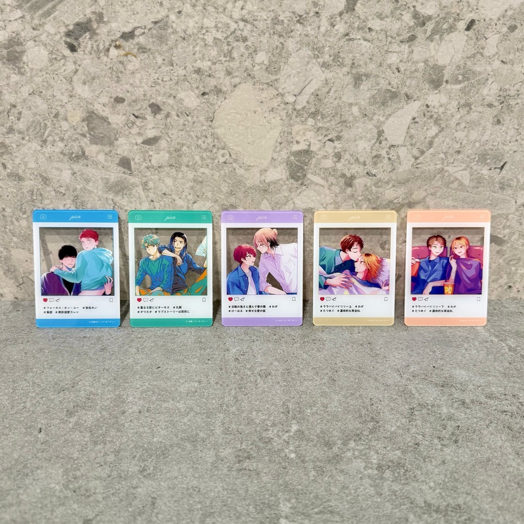 【picn限定グッズ】アクリルカード