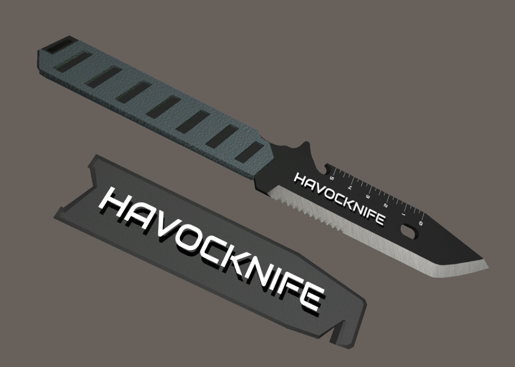 【MA対応・VRChat想定】HAVOCKNIFE