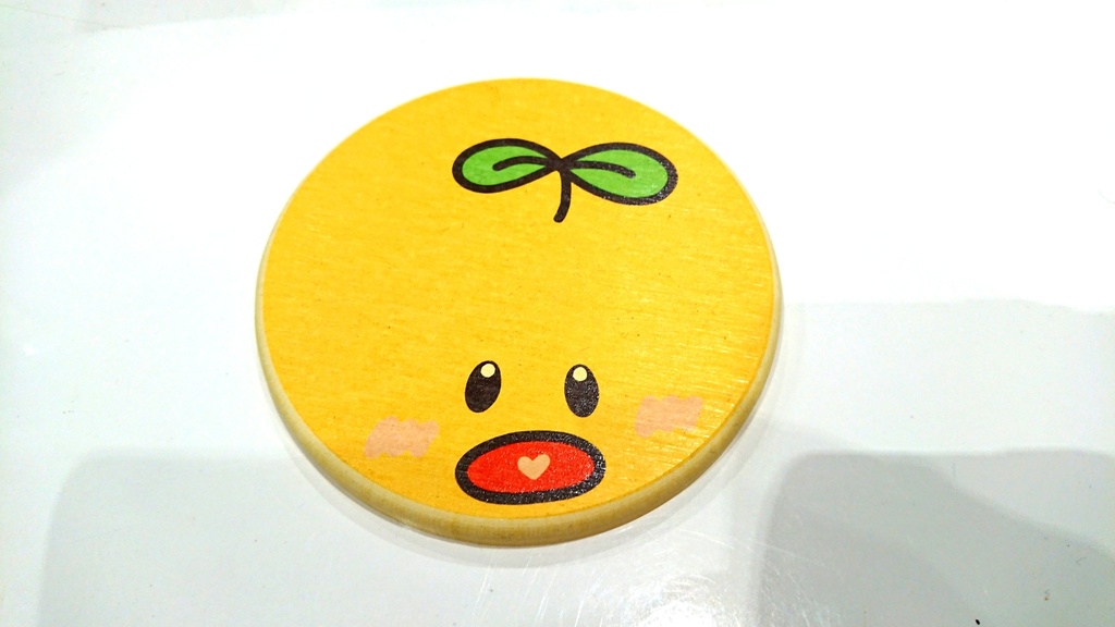 丸いおともだちのぱさぱさコースター