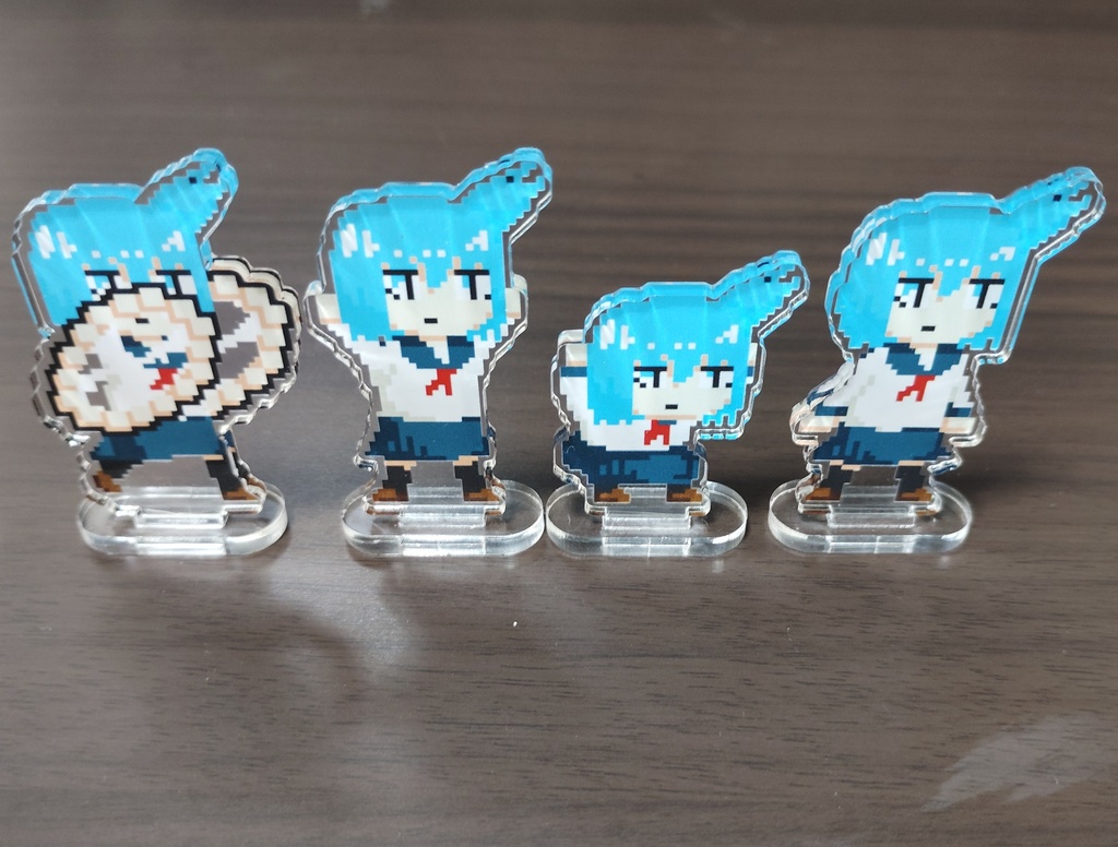 【鮭茶漬けチャン】アクスタプレート