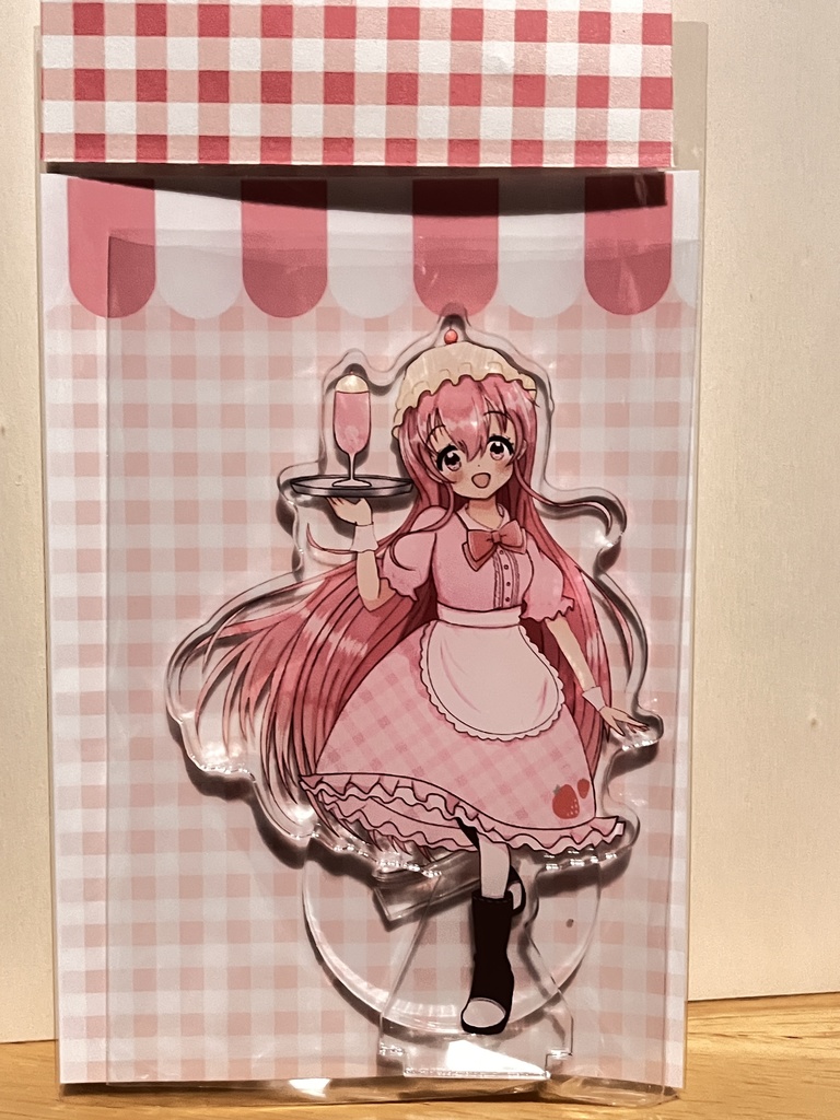 いちごクリームソーダちゃん アクリルスタンド