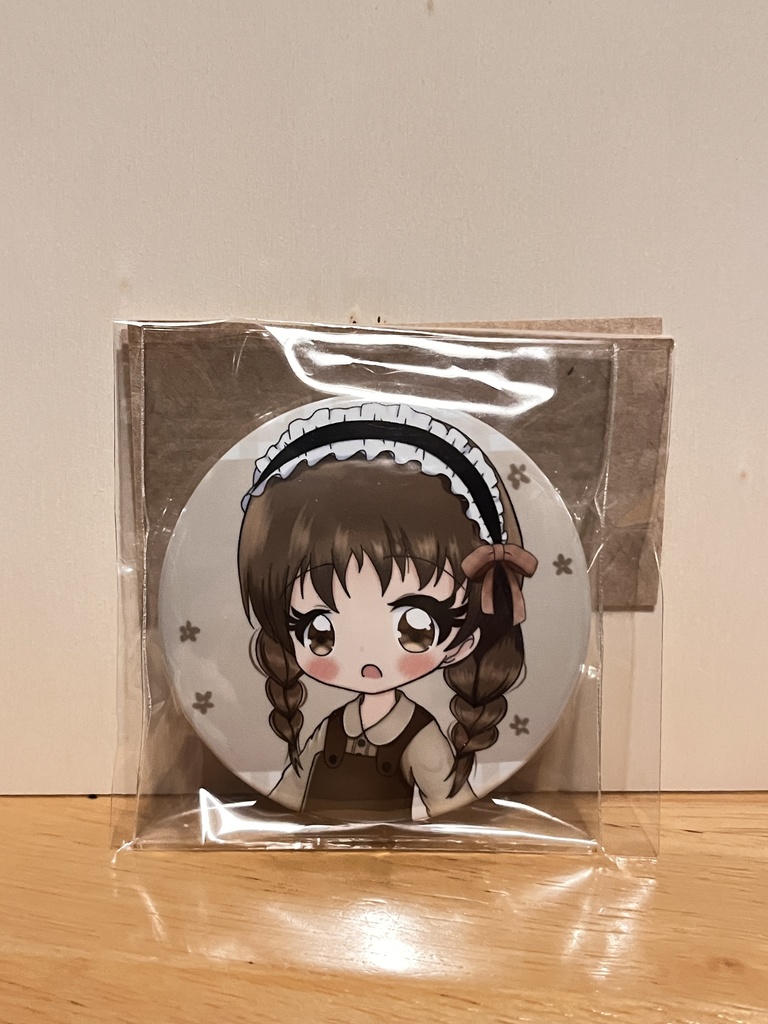 カフェオレちゃん 缶バッジ