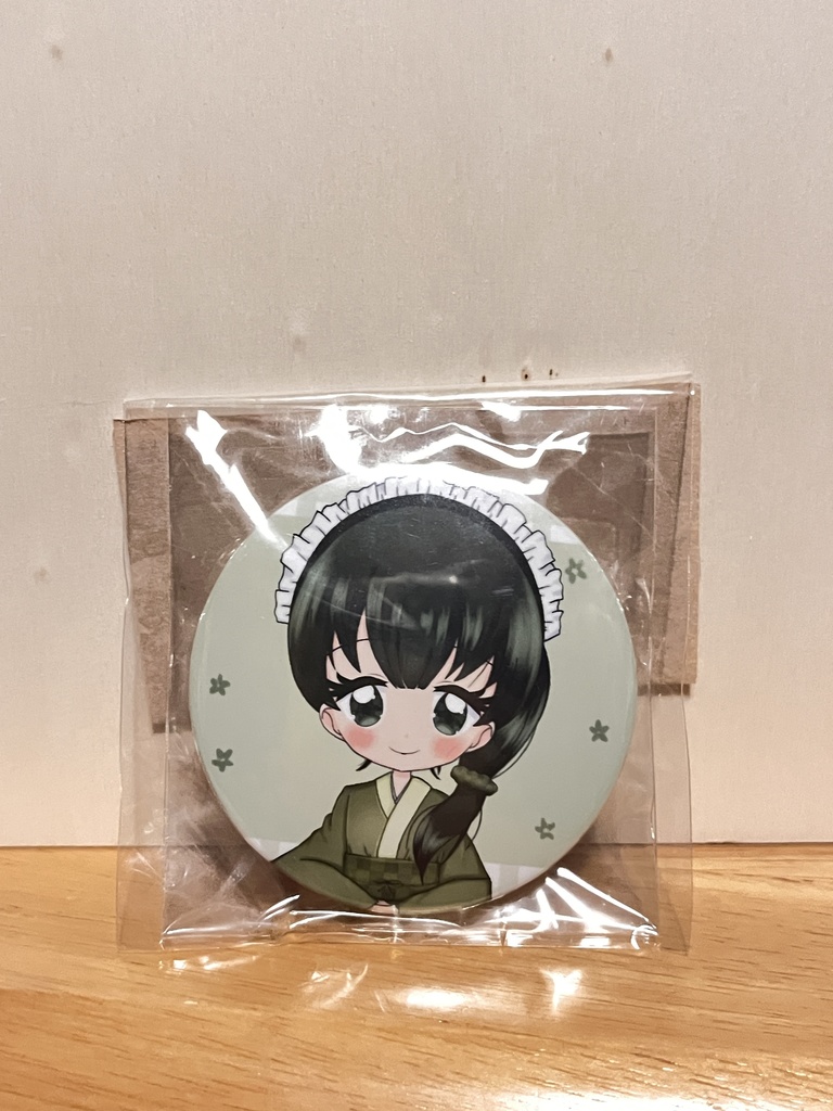 抹茶ラテちゃん 缶バッジ