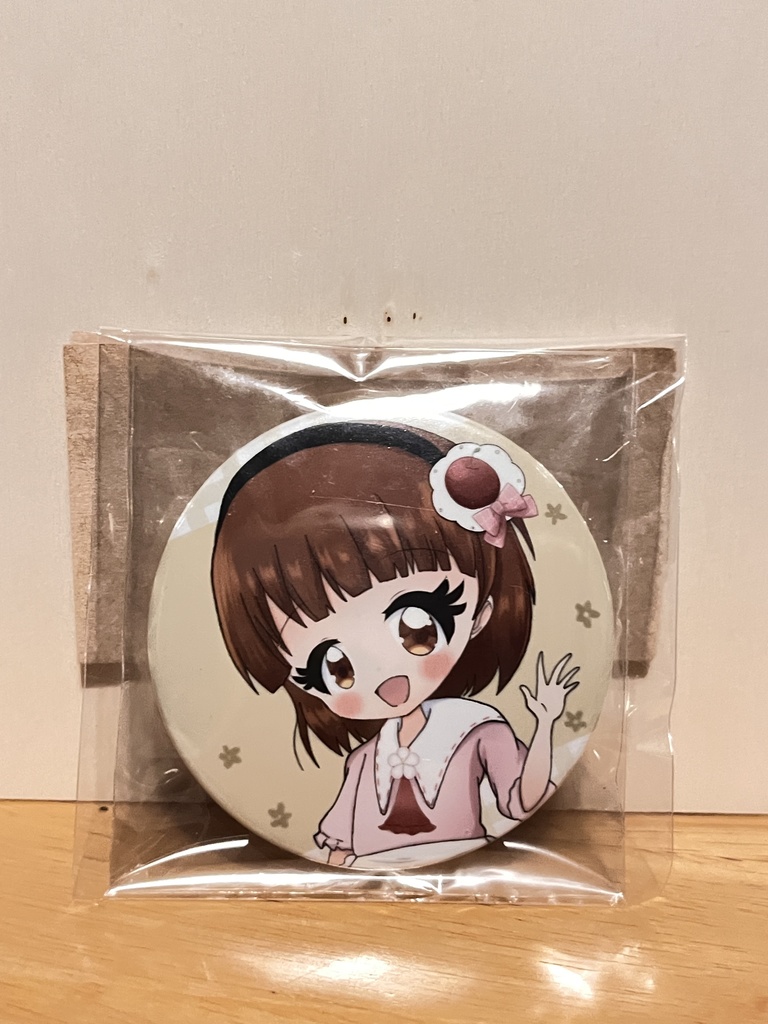 アップルティーちゃん 缶バッジ