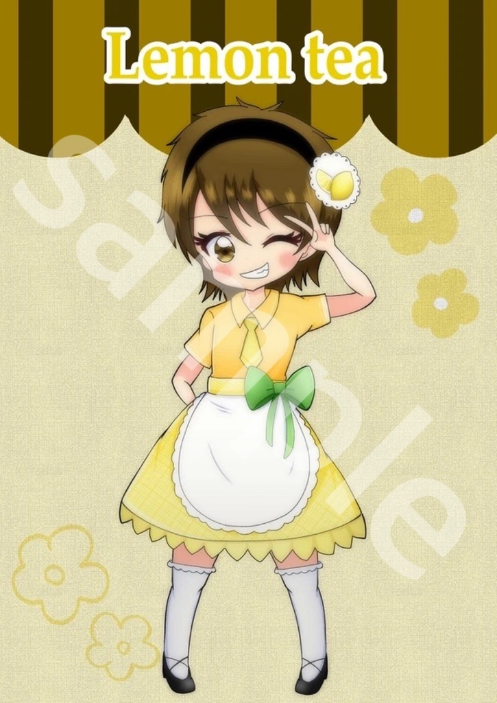 レモンティーちゃん ポストカード