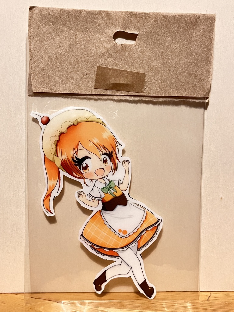 オレンジクリームソーダちゃん ステッカー