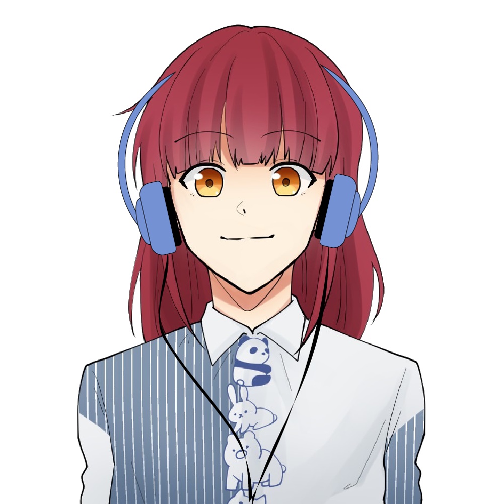 【素材】ヘッドホン