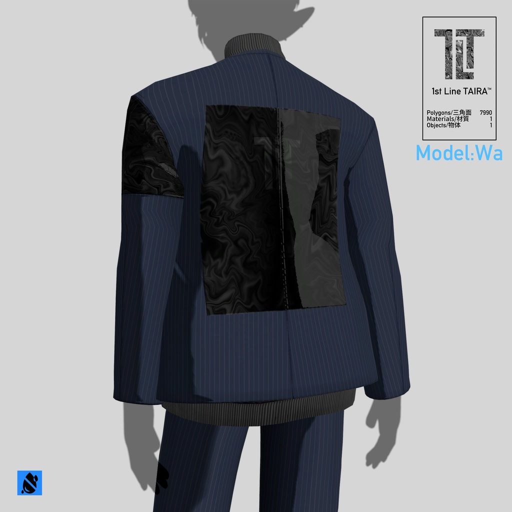 【3Dmodel/clothes】1st Line TAIRA™ HR_1LT setup/Fi/El/Wa