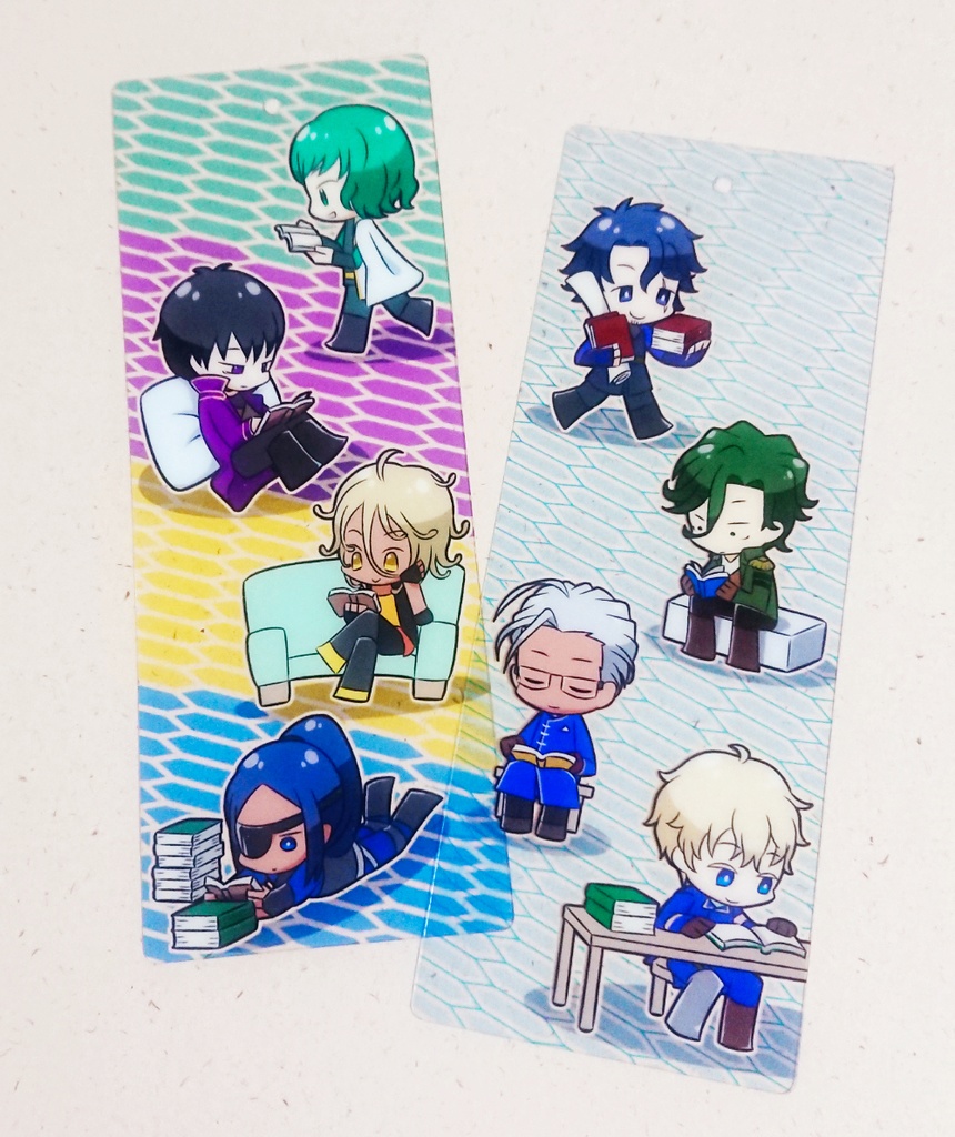 読書っ子アクタのクリアしおり