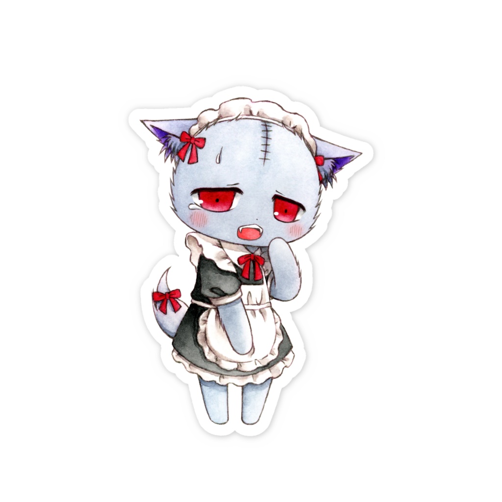 メイドヘルト スマホステッカー