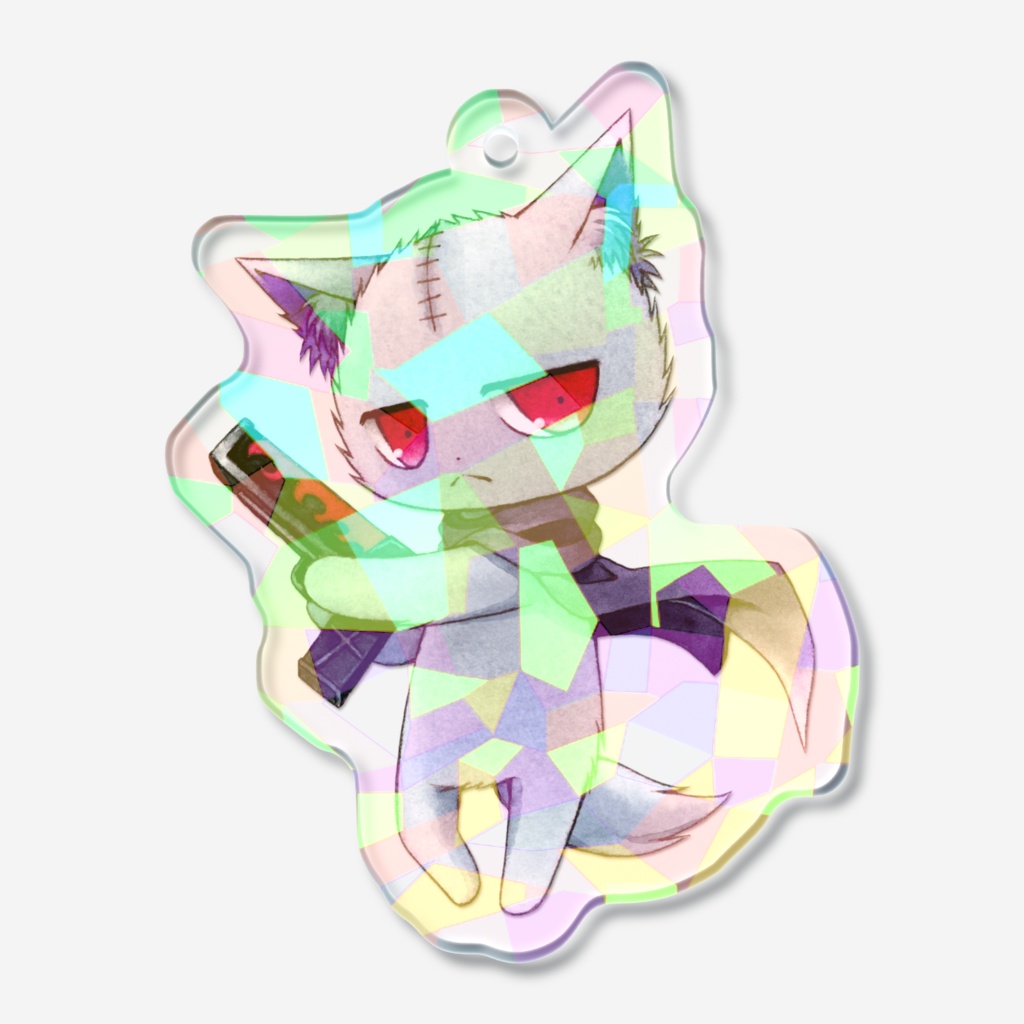 ヘルト ホログラムアクリルキーホルダー