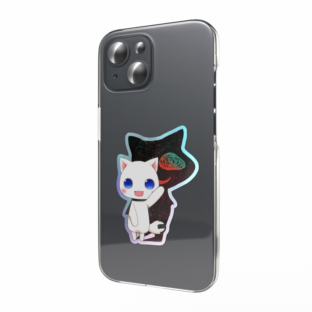 ネク オーロラスマホステッカー
