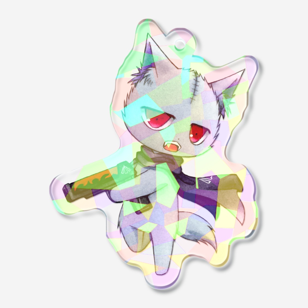 ヘルト２ ホログラムアクリルキーホルダー