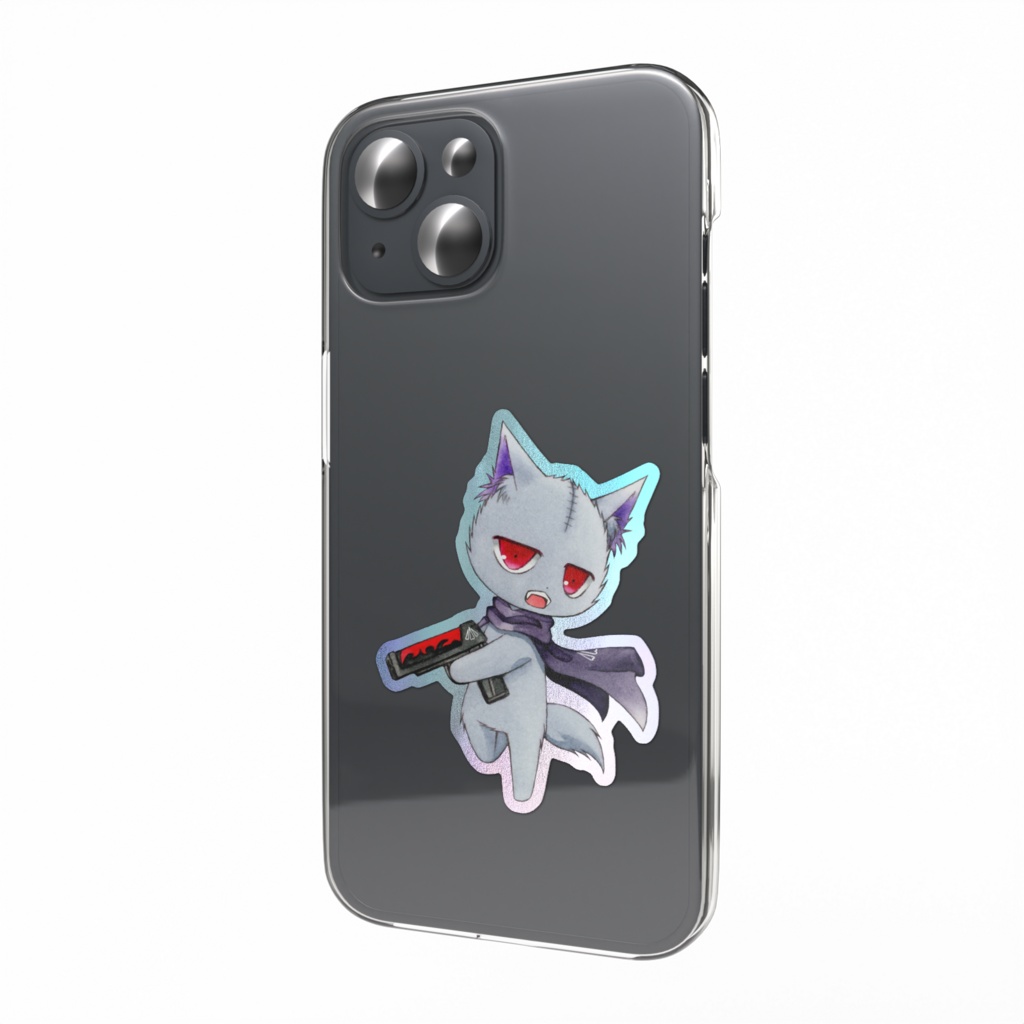 ヘルト２ オーロラスマホステッカー