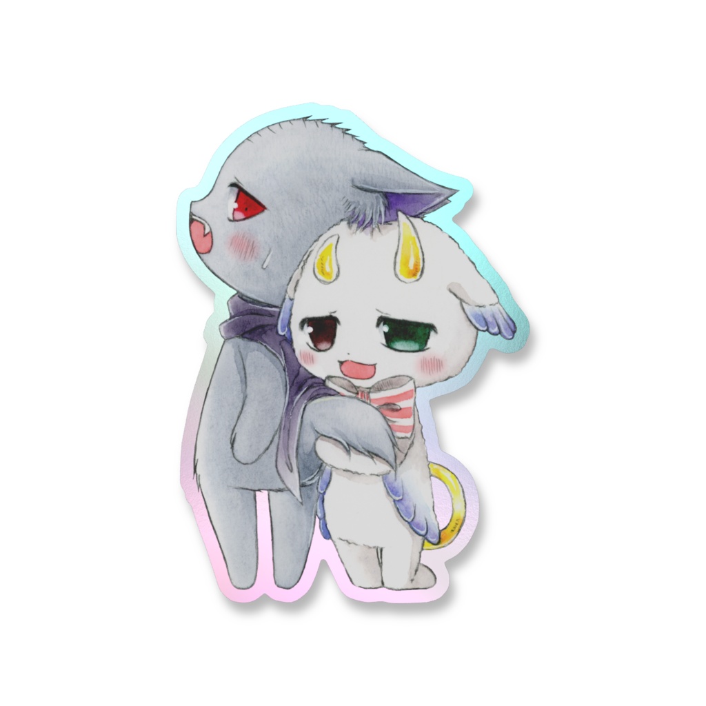ヨーゼフ&ヘルト オーロラスマホステッカー