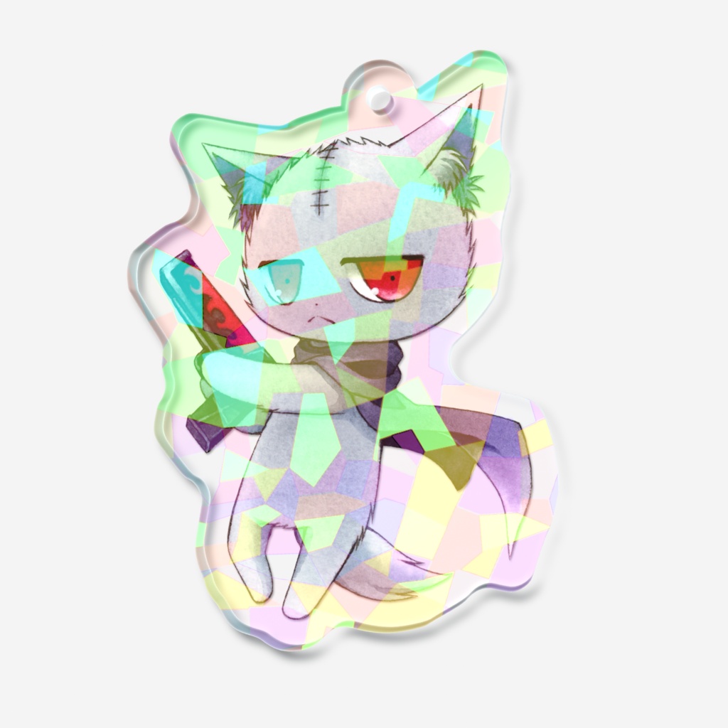 ヘルト ホログラムアクリルキーホルダー