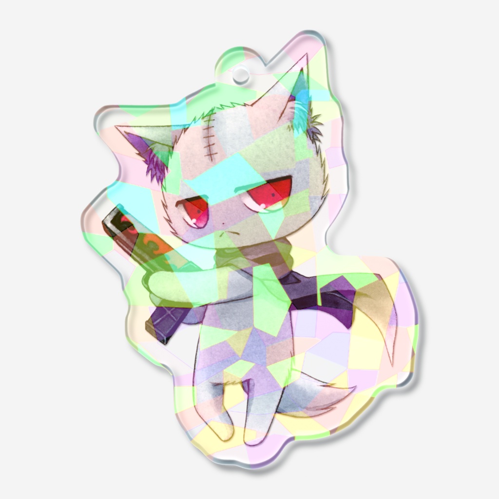 ヘルト ホログラムアクリルキーホルダー