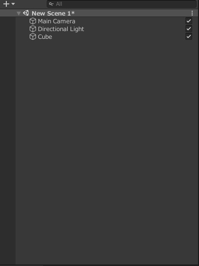 unityのヒエラルキービューからオブジェクトのアクティブ状況変えるやつ