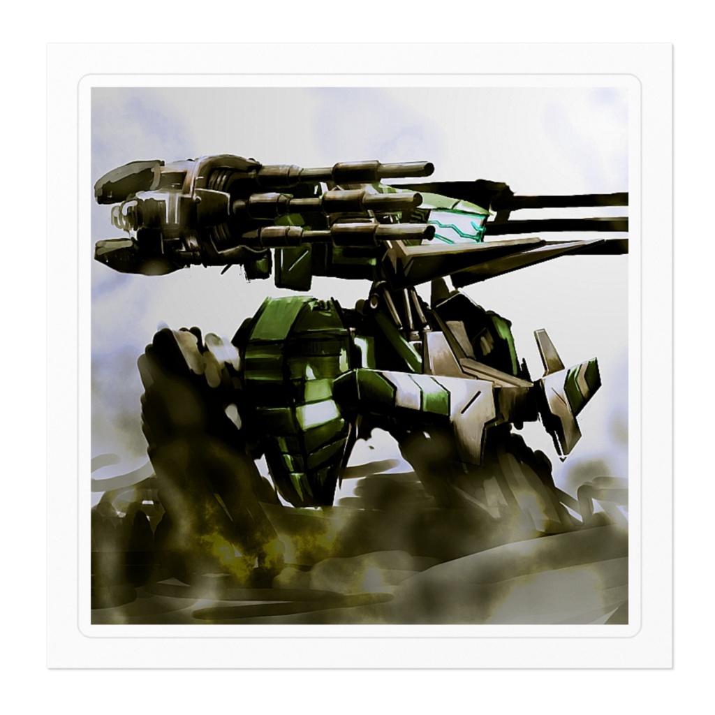 重量型ステッカー