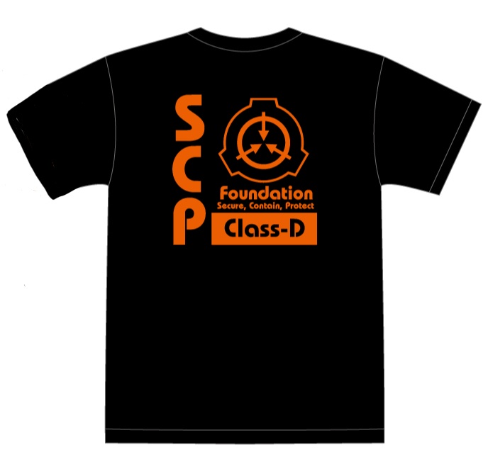Dクラス職員Tシャツ ブラック