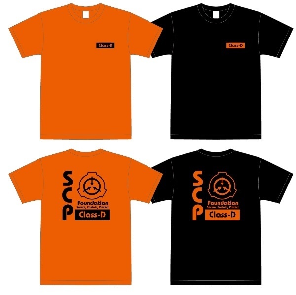 Dクラス職員Tシャツ オレンジ