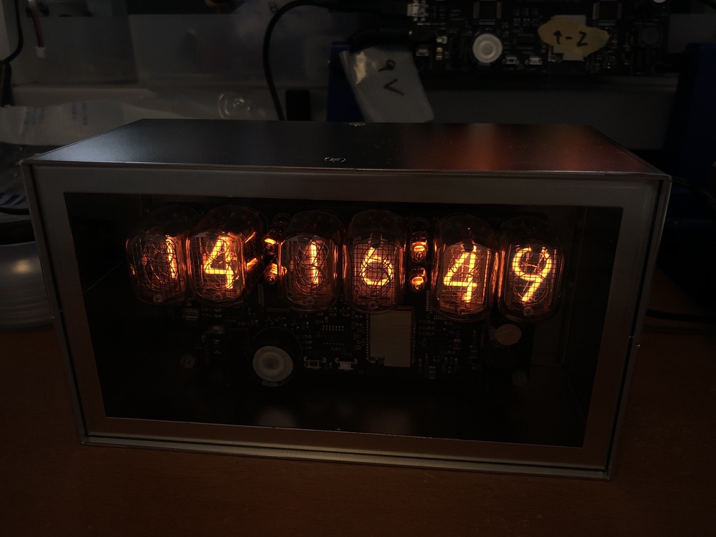 WiFi対応ニキシー管時計