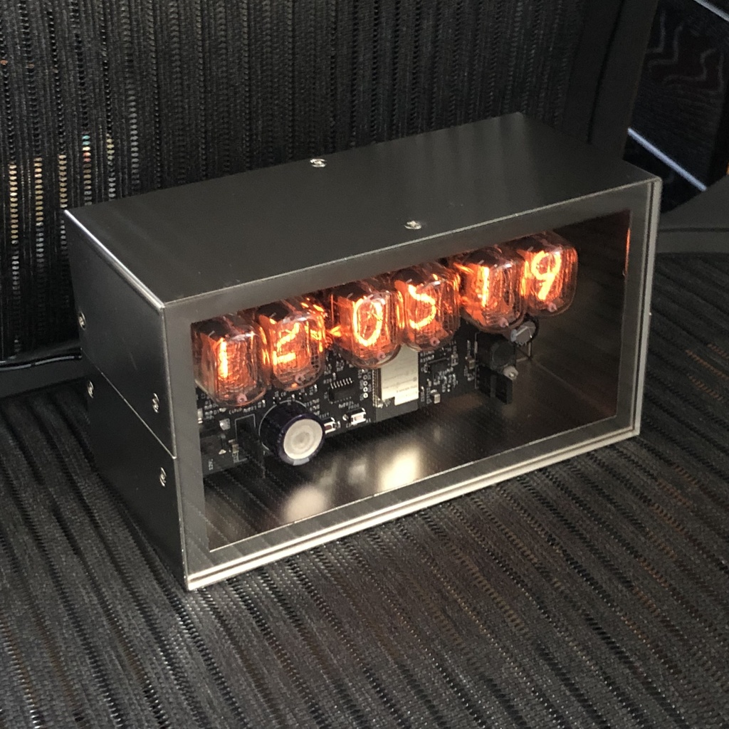 WiFi対応ニキシー管時計