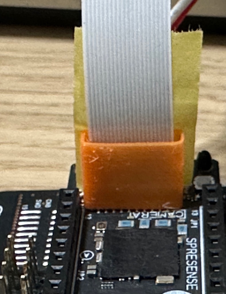 Spresense用カメラケーブル(少し長い150mm) x 1本