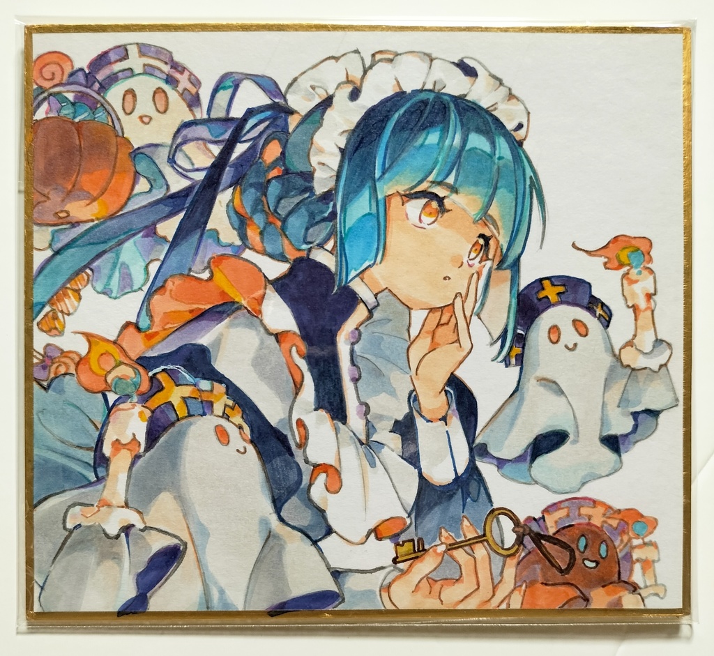 色紙(メイド長)