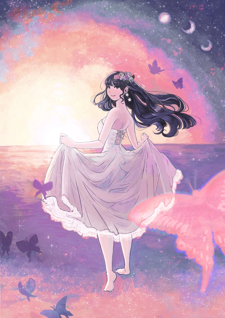 【増刷】ガールズイラスト画集「わたしたちはしあわせになるために生まれてきた」