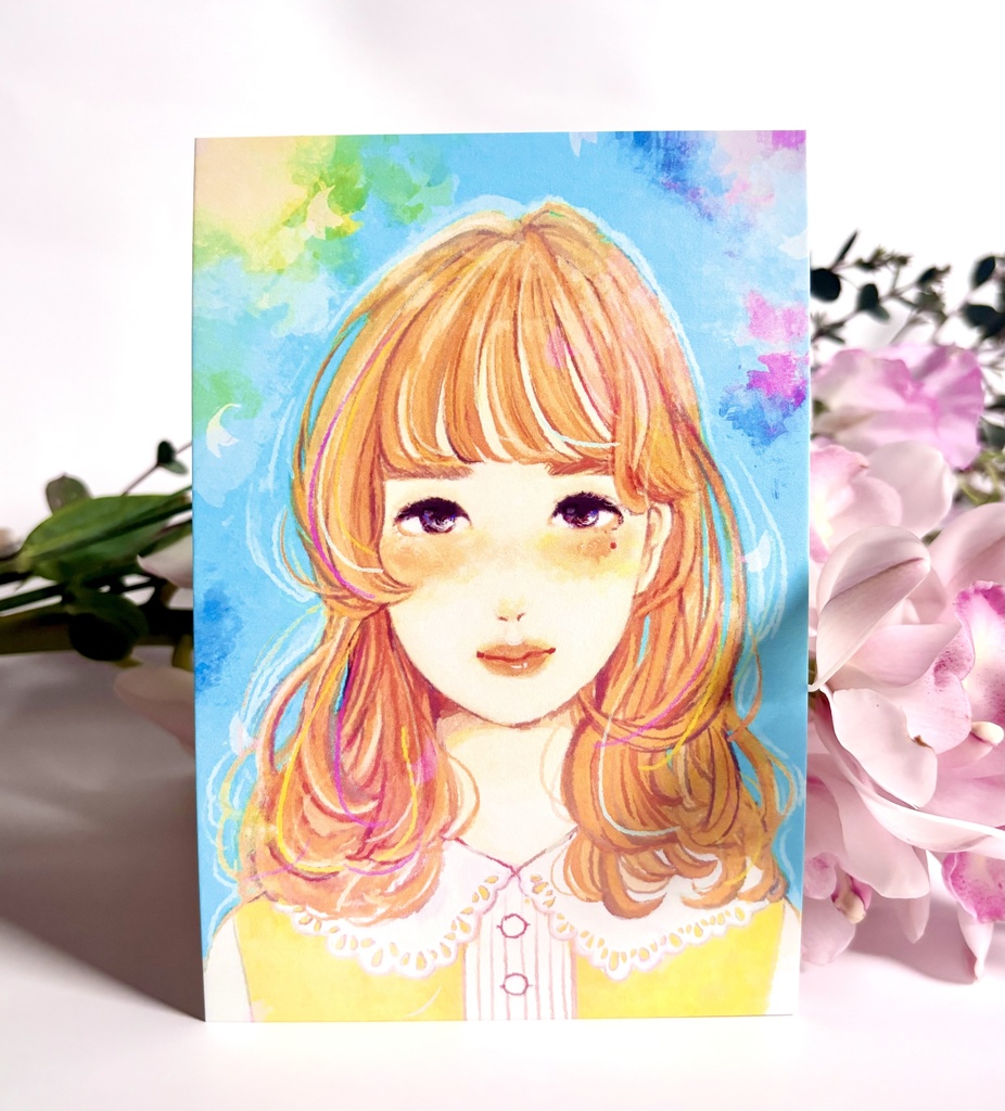 ポストカード 楽園の花々