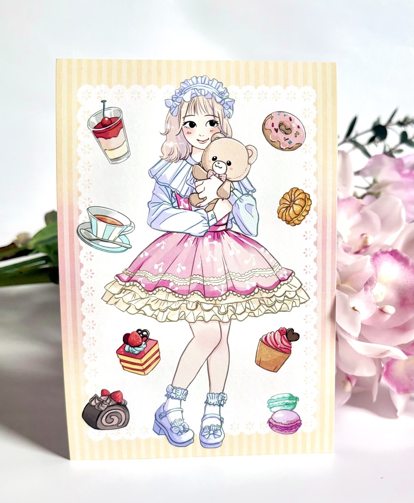 ポストカード SWEETIE HUG.
