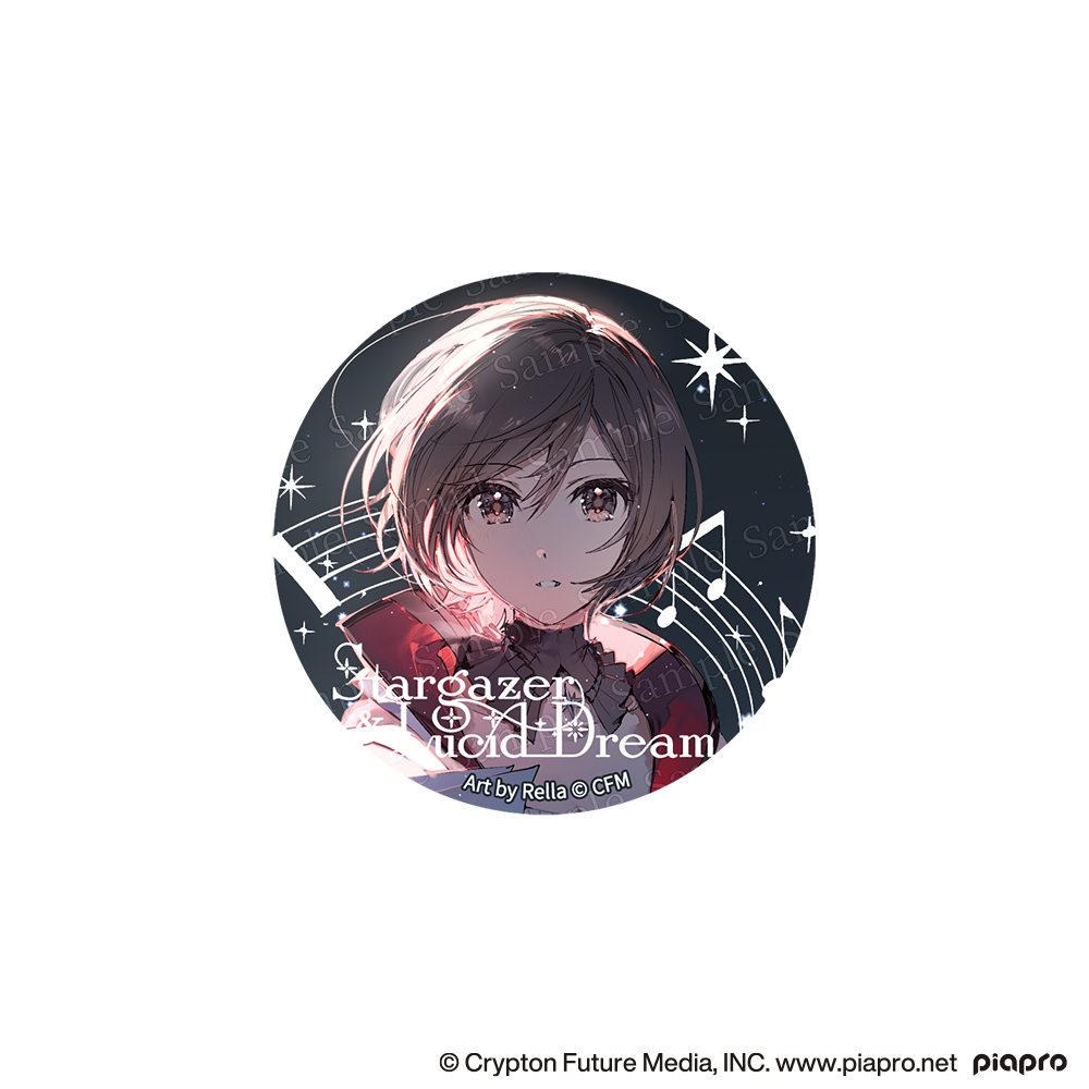 ホロ加工缶バッジE＜asteroid：MEIKO＞