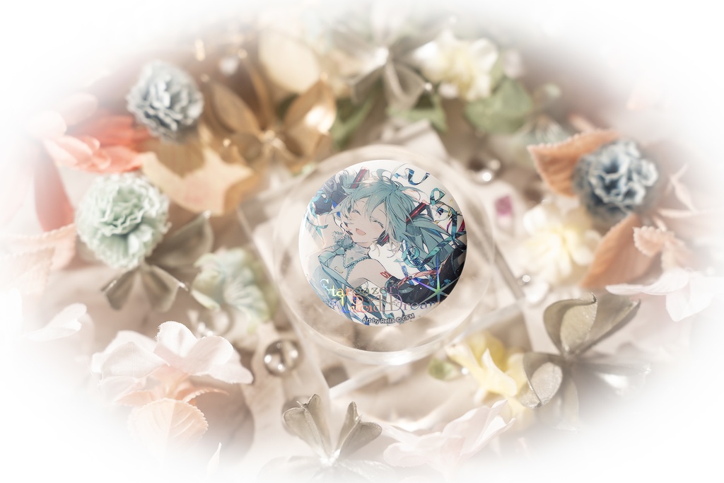 ホロ加工缶バッジN<初音ミク 18th Anniversary>