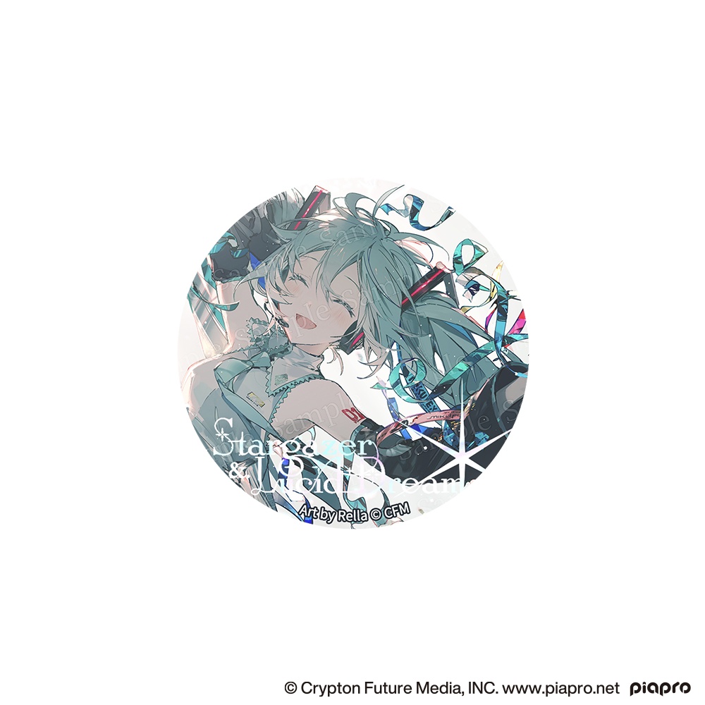 ホロ加工缶バッジN<初音ミク 18th Anniversary>