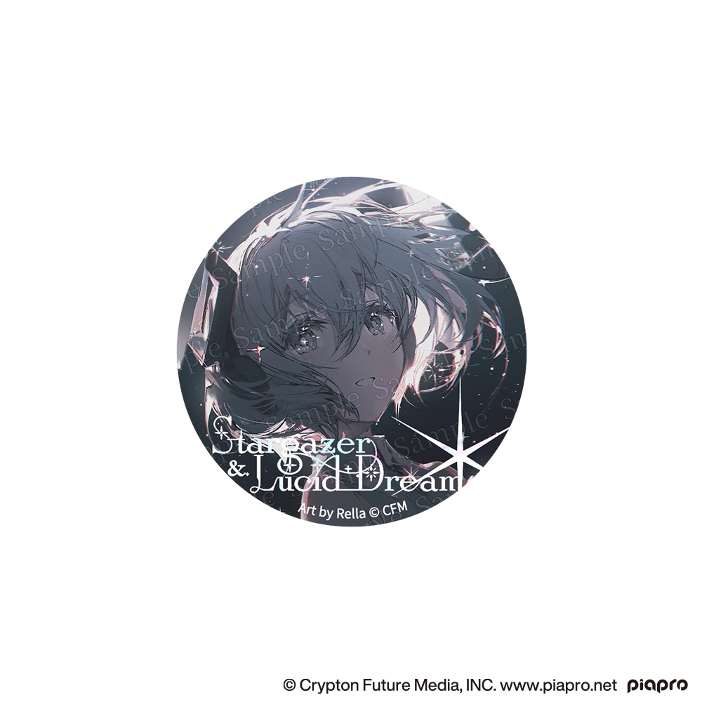 ホロ加工缶バッジO＜Little Missing Stars#2＞