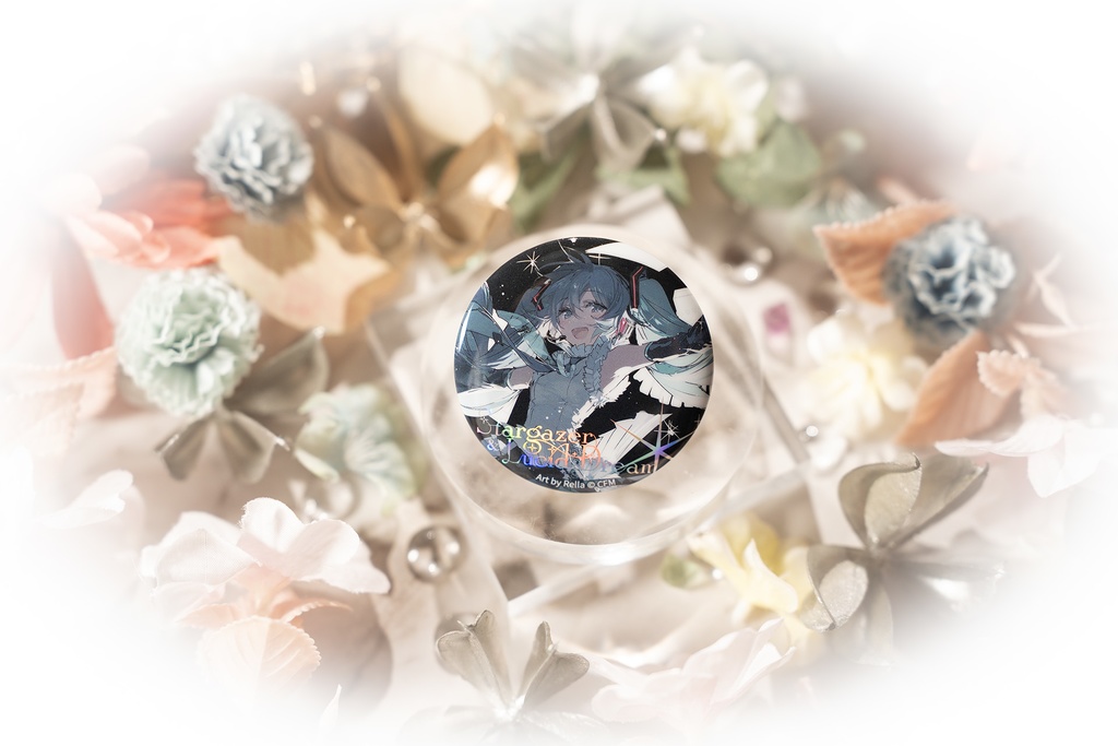 ホロ加工缶バッジP<降臨>