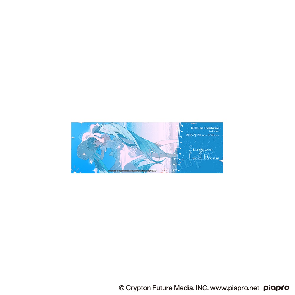 ホロ加工レプリカチケット「Rella Exhibition OSAKA」6枚セット