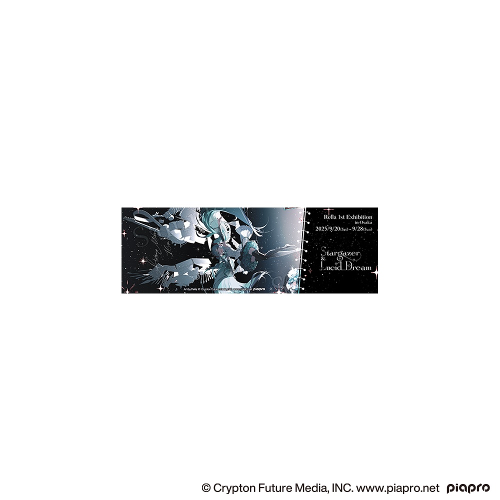 ホロ加工レプリカチケット「Rella Exhibition OSAKA」6枚セット