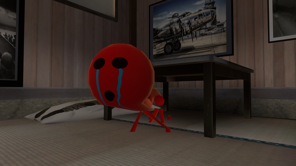 【3Dモデル】棒人間(ポピ横で使えそう) - Leo_SHOP - 4/4