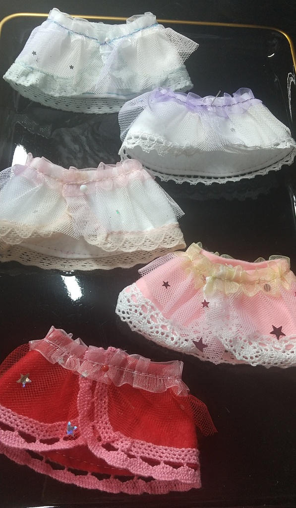 星空サーカスのケープ カラフル 16cmぬい他