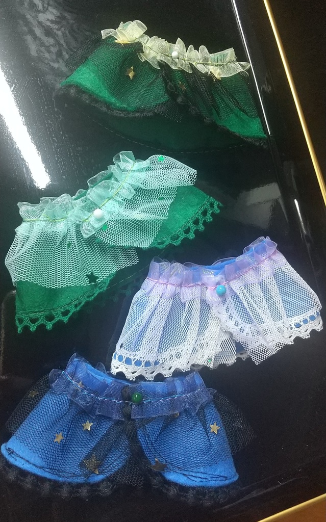 星空サーカスのケープ カラフル 16cmぬい他