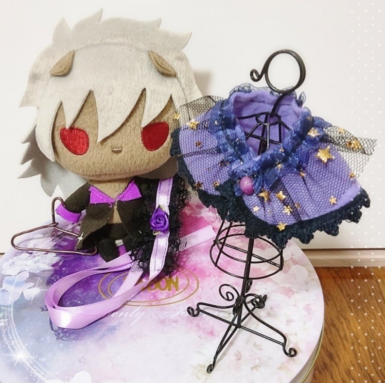 星空サーカスのケープ カラフル 16cmぬい他