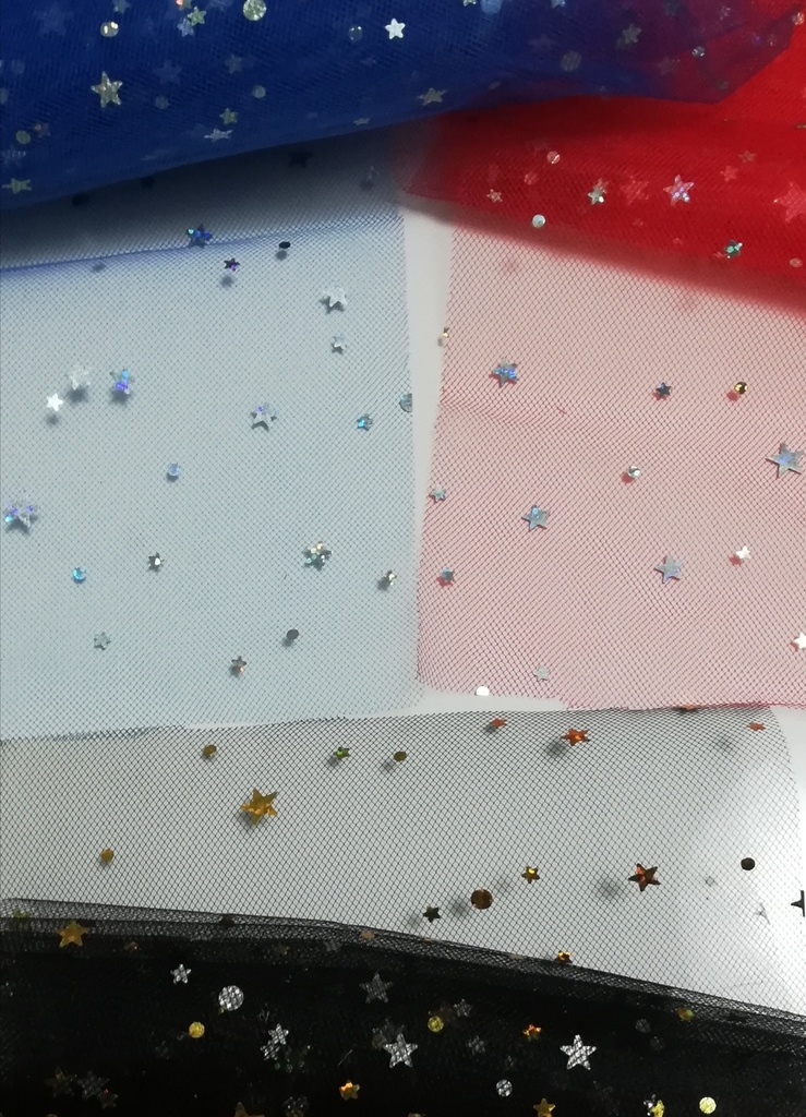 星空サーカスのケープ カラフル 16cmぬい他