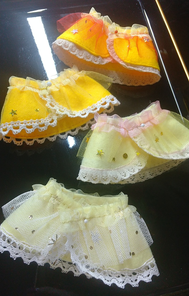 星空サーカスのケープ カラフル 16cmぬい他