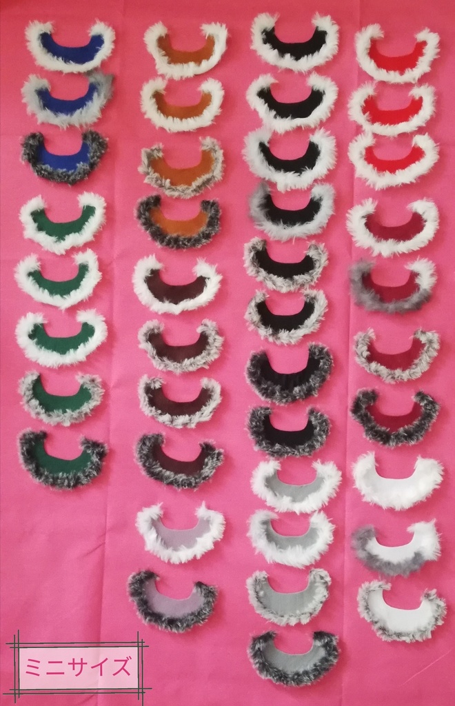 Sサイズ よそゆきファー付きケープ