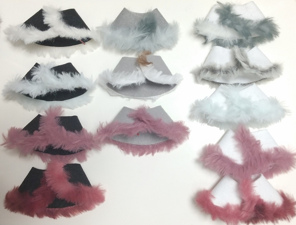 Mサイズ よそゆきファー付きケープ