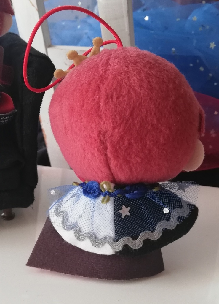 Sサイズ 白黒のケープ