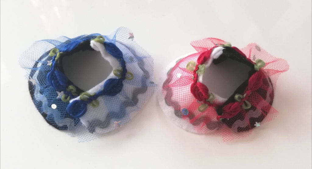 Sサイズ 白黒のケープ