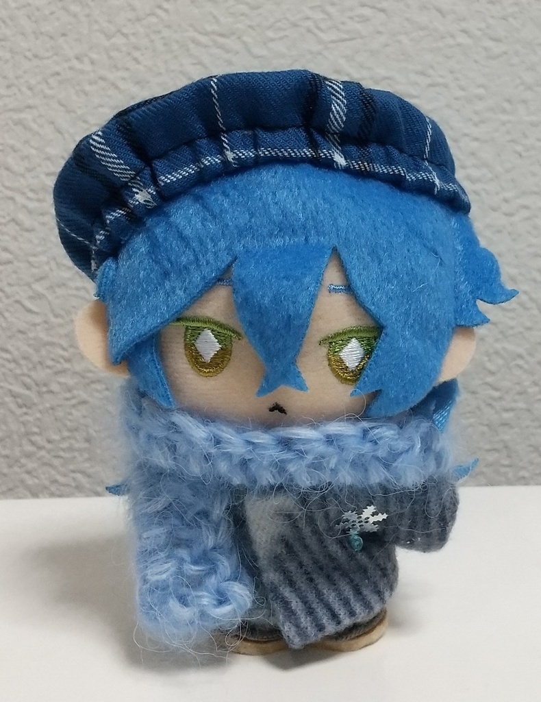 手編みのマフラー 10~12cmぬい、ねんどろいど向け